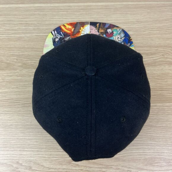 Vintage Naruto Konoha Leaf Hat Cap Thick Embroidered Anime 2007 Snapback RARE - Picture 4 of 10